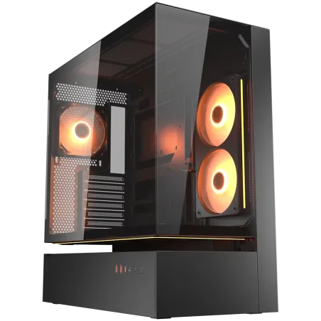 COUGAR CFV235 PC Case, Mid Tower, Black - 1