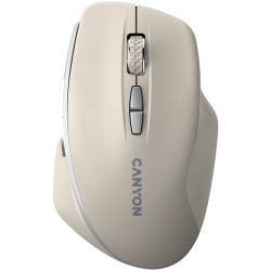 CANYON mouse MW-21 BlueLED 7buttons Wireless Cosmic Latte - 7