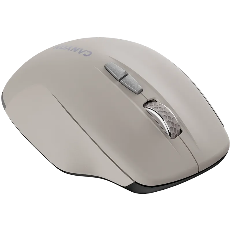 CANYON mouse MW-21 BlueLED 7buttons Wireless Cosmic Latte - 1