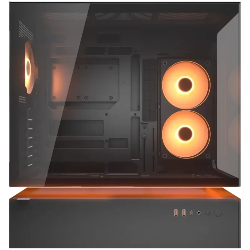 COUGAR CFV235 PC Case, Mid Tower, Black - 1