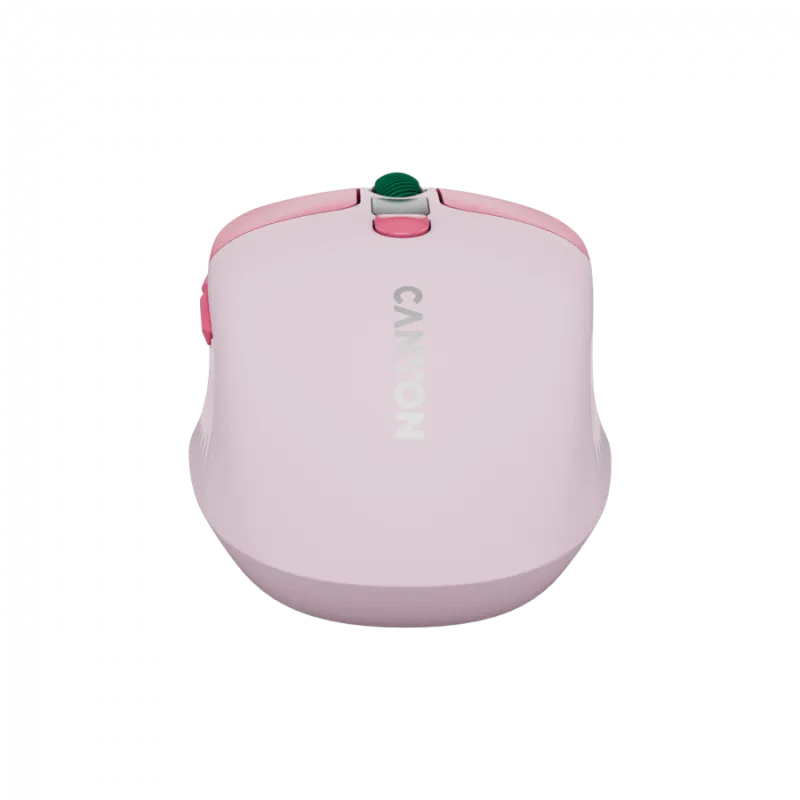 CANYON mouse MW-26 LCD Silent Dual Mode Wireless Pink - 1