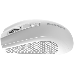 CANYON MW-7, 2.4Ghz wireless mouse, 6 buttons, DPI 800/1200/1600, with 1 AA battery ,size 110*60*37mm,58g,white - 10