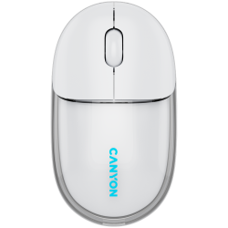CANYON mouse OnClick 24 BT/ Wireless Transparent/White - 10