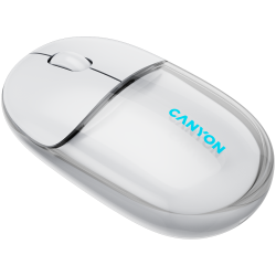 CANYON mouse OnClick 24 BT/ Wireless Transparent/White - 12