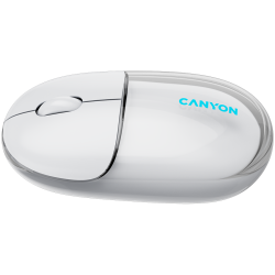 CANYON mouse OnClick 24 BT/ Wireless Transparent/White - 13
