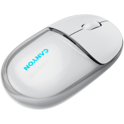 CANYON mouse OnClick 24 BT/ Wireless Transparent/White - 15
