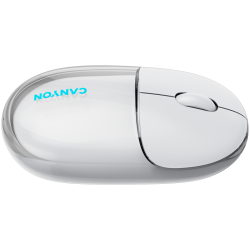 CANYON mouse OnClick 24 BT/ Wireless Transparent/White - 16