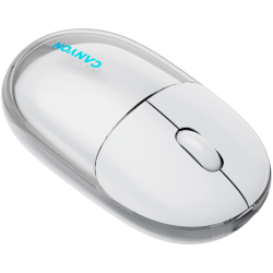CANYON mouse OnClick 24 BT/ Wireless Transparent/White - 17