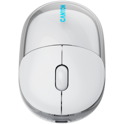 CANYON mouse OnClick 24 BT/ Wireless Transparent/White - 18