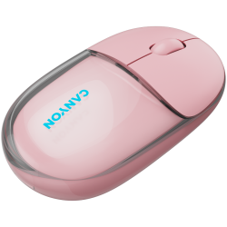 CANYON mouse OnClick 24 BT/ Wireless Transparent/Pink - 16