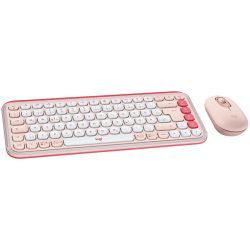 LOGITECH POP ICON COMBO - ROSE - US INT'L - BT - INTNL-973 - 6