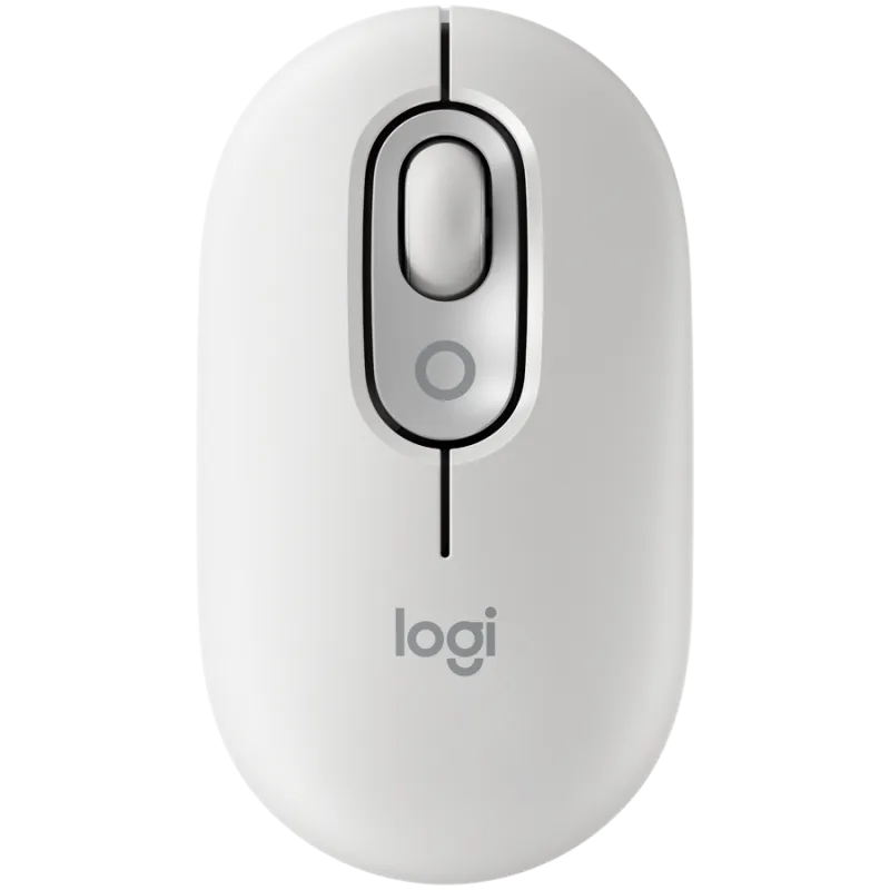 LOGITECH POP Mouse with emoji - OFF-WHITE - BT - EMEA28i-935 - FY25,TERRA - 1