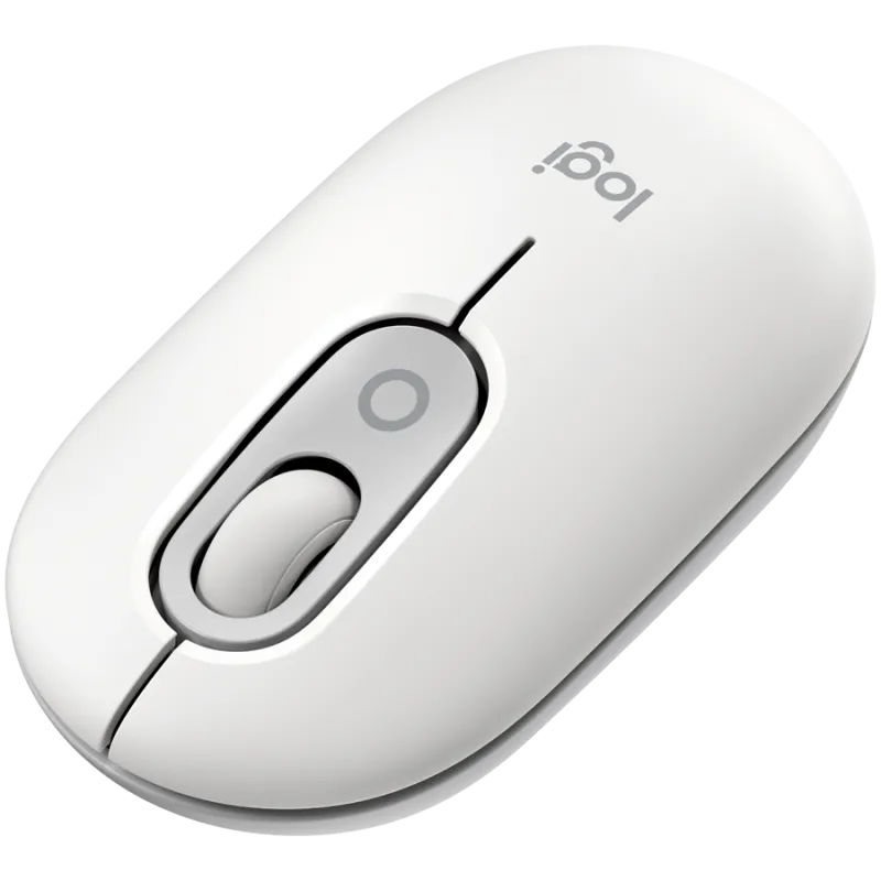 LOGITECH POP Mouse with emoji - OFF-WHITE - BT - EMEA28i-935 - FY25,TERRA - 1