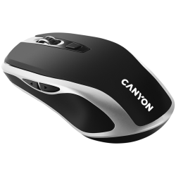 CANYON MW-19, 2.4GHz Wireless Rechargeable Mouse with Pixart sensor, 6keys, Silent switch for right/left keys,Add NTCDPI: 800/12