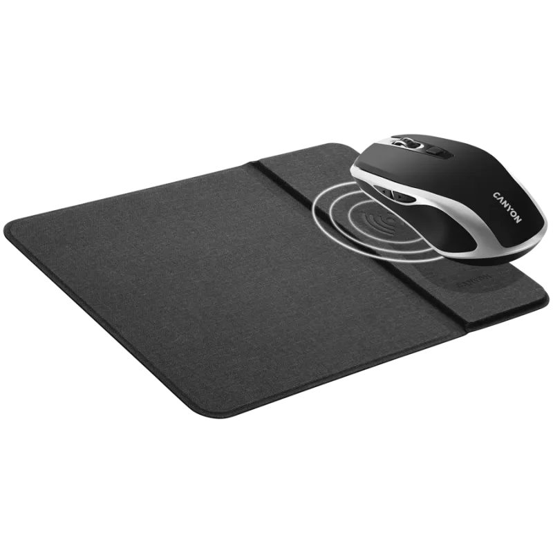 CANYON MW-19, 2.4GHz Wireless Rechargeable Mouse with Pixart sensor, 6keys, Silent switch for right/left keys,Add NTCDPI: 800/12