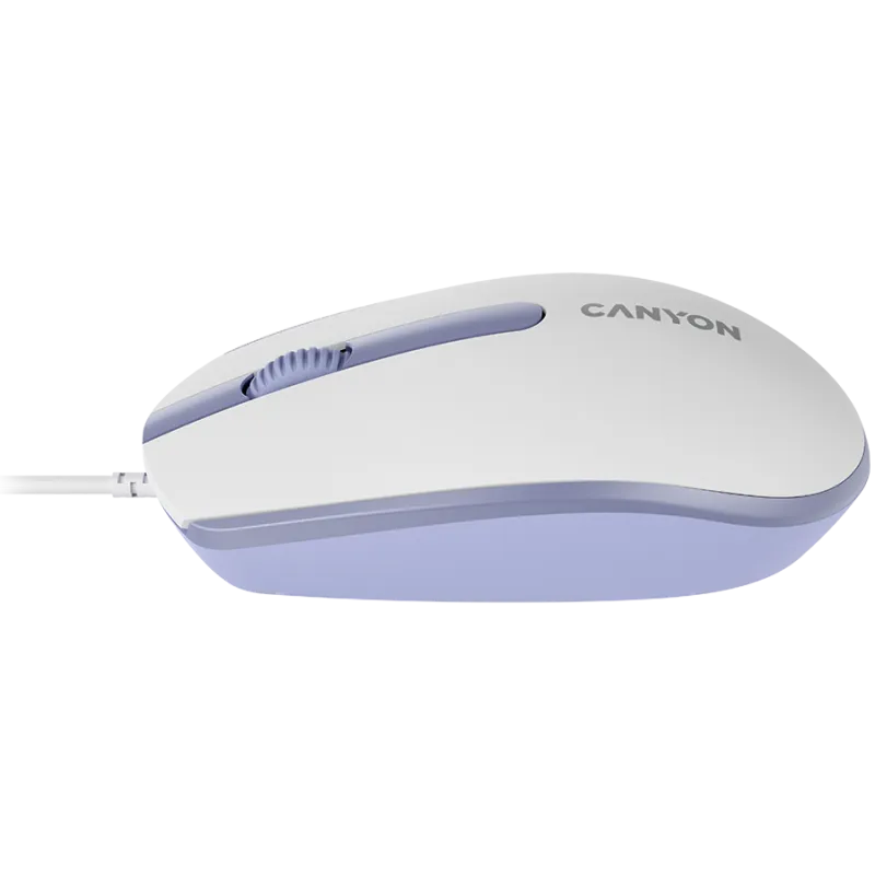 CANYON mouse M-10 Wired White Lavender - 1