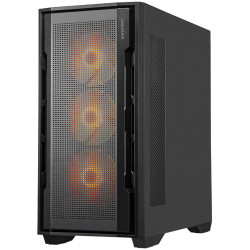 COUGAR UNIFACE RGB PC Case, Mid Tower, Black - 2