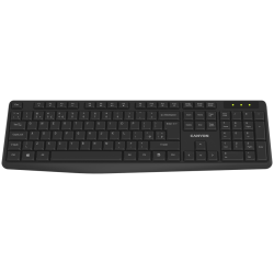 CANYON keyboard KB-W01 EN/BG Wireless Black - 5