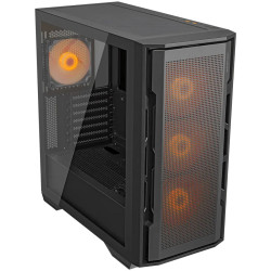 COUGAR UNIFACE RGB PC Case, Mid Tower, Black - 3