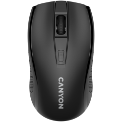 CANYON MW-7, 2.4Ghz wireless mouse, 6 buttons, DPI 800/1200/1600, with 1 AA battery ,size 110*60*37mm,58g,black - 7