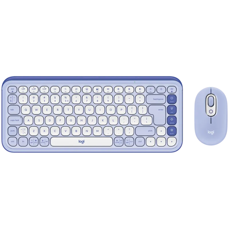 LOGITECH POP ICON COMBO - LILAC - US INT'L - BT - INTNL-973 - 1