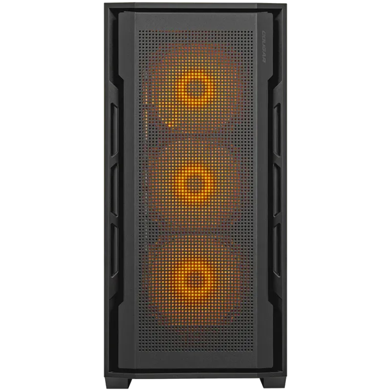 COUGAR UNIFACE RGB PC Case, Mid Tower, Black - 1
