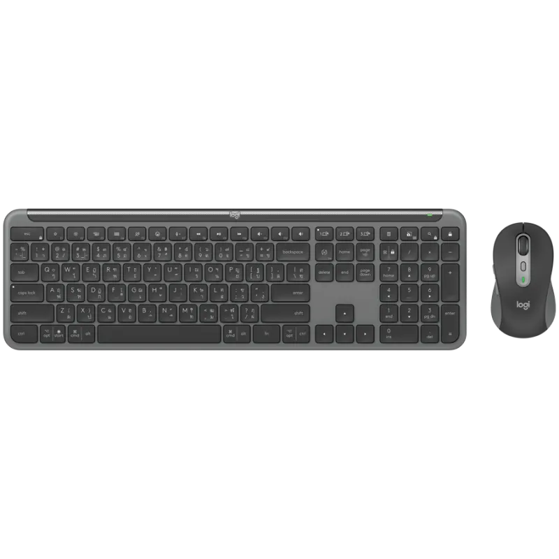 LOGITECH Signature Slim Combo MK950 - GRAPHITE - US INT'L - 2.4GHZ/BT- INTNL-973 - 1