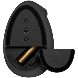 LOGITECH Lift Bluetooth Vertical Ergonomic Mouse - GRAPHITE/BLACK - 10