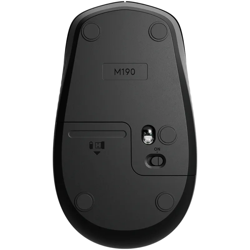 LOGITECH M190 Wireless Mouse - CHARCOAL - 1