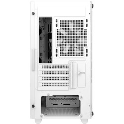DeepCool CC360 ARGB WH, Mid Tower, Mini-ITX/Micro-ATX, 1xUSB3.0, 1xUSB2.0, 1xAudio, 3x120mm Pre-Installed ARGB Fans, Tempered Gl