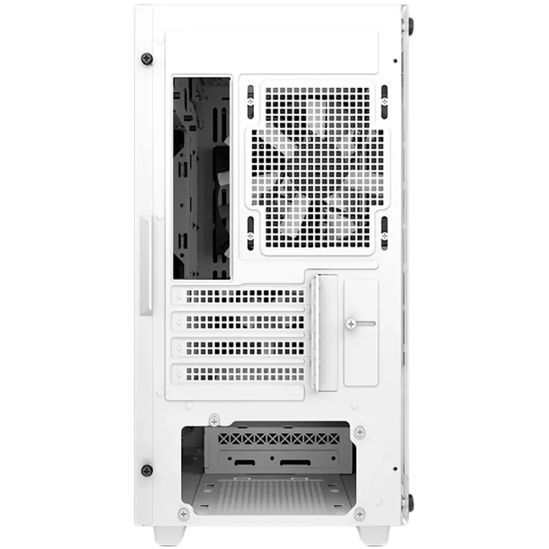 DeepCool CC360 ARGB WH, Mid Tower, Mini-ITX/Micro-ATX, 1xUSB3.0, 1xUSB2.0, 1xAudio, 3x120mm Pre-Installed ARGB Fans, Tempered Gl