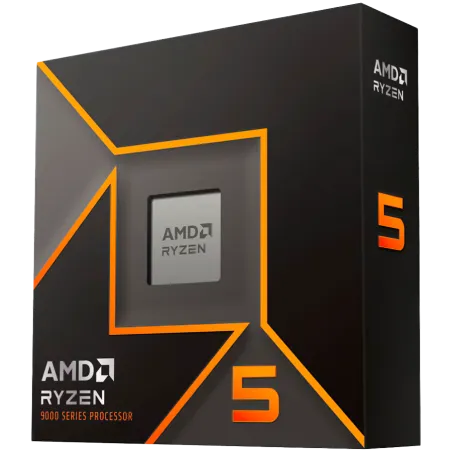 AMD CPU Desktop Ryzen 5 6/12T 9600X (3.9GHz/5.4GHz,38MB,65W,AM5) box, with Radeon Graphics - 1