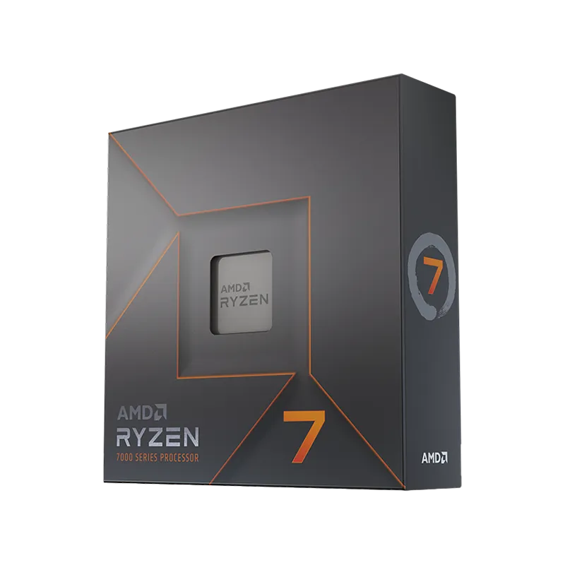 AMD CPU Desktop Ryzen 7 8C/16T 7700X (4.5/5.0GHz Boost,40MB,105W,AM5) box, with Radeon Graphics - 1