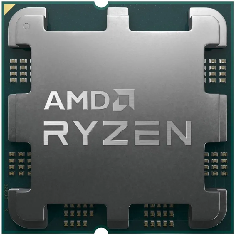 AMD CPU Desktop Ryzen 5 6C/12T 7600 (5.2GHz Max, 38MB,65W,AM5) MPK, with Radeon Graphics and Wraith Stealth Cooler - 1