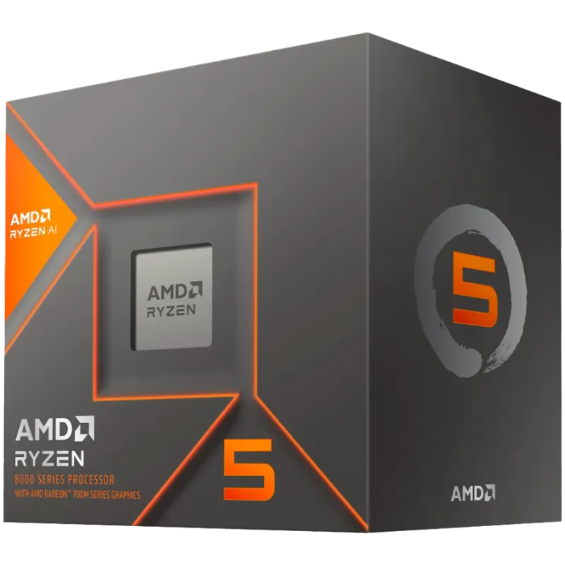 AMD CPU Desktop Ryzen 5 6C/12T 8500G (3.8/5.0GHz Max, 22MB,65W,AM5) box - 1