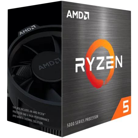 AMD CPU Desktop Ryzen 5 6C/12T 5600 (3.6/4.2GHz Boost,36MB,65W,AM4) Box - 1