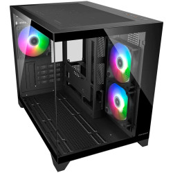 COUGAR FV150 Mini RGB PC Case, Mid tower, Black - 2