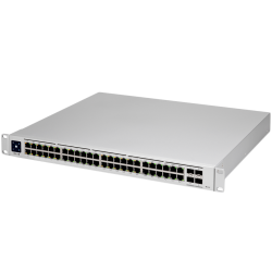 Ubiquiti Layer 3 switch with (48) GbE RJ45 ports and (4) 10G SFP+ ports. - 2
