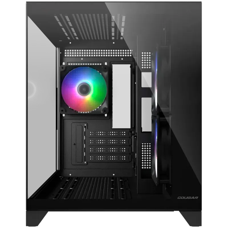 COUGAR FV150 Mini RGB PC Case, Mid tower, Black - 1
