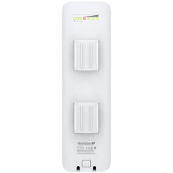 Ubiquiti NanoStation NSM5, 5 GHz, 150+ Mbps, range 15+ km, 16.1 dBi, Pole Mounting kit included, Power method - Passive Power ov