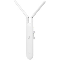 Ubiquiti UniFi Indoor/Outdoor AP, AC Mesh,2x2 MIMO,300 Mbps(2.4GHz),867 Mbps(5GHz),Passive PoE,24V,2 External Dual-Band Omni Ant