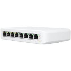 UBIQUITI Lite 8 PoE (4) GbE PoE+, (4) GbE ports 52W total PoE availability Wall mountable. - 2