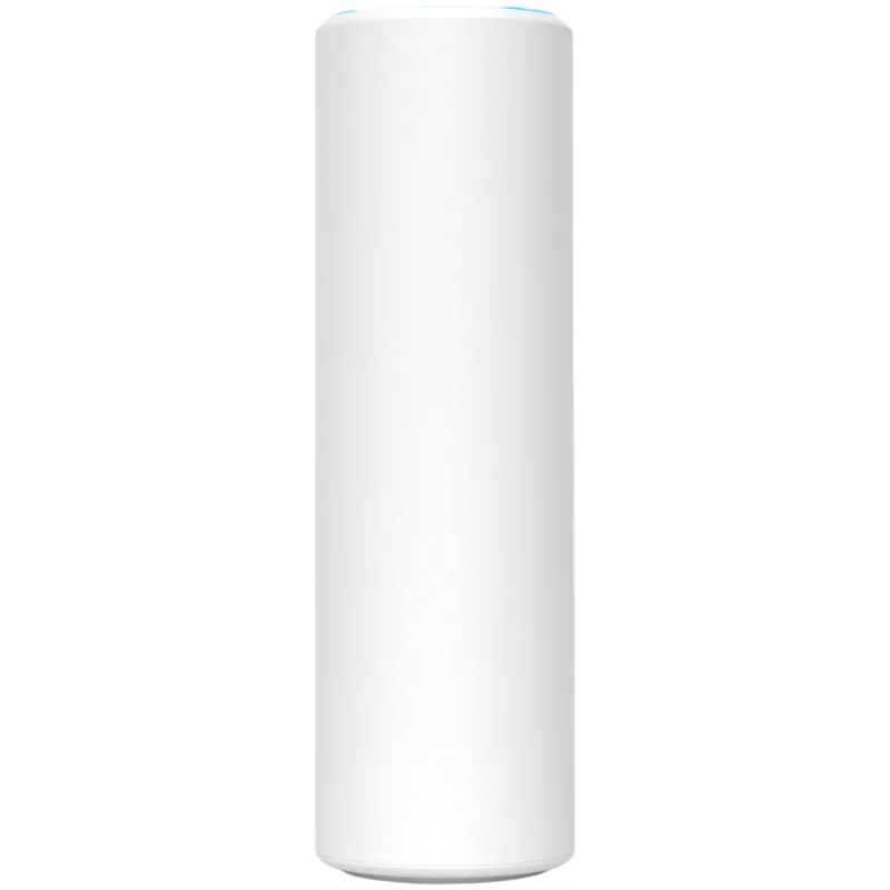 UBIQUITI U6 Mesh, WiFi 6, 6 spatial streams, 140 m² (1,500 ft²) coverage, 300+ connected devices, Powered using PoE, GbE uplink,