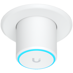 UBIQUITI U6 Mesh, WiFi 6, 6 spatial streams, 140 m² (1,500 ft²) coverage, 300+ connected devices, Powered using PoE, GbE uplink,
