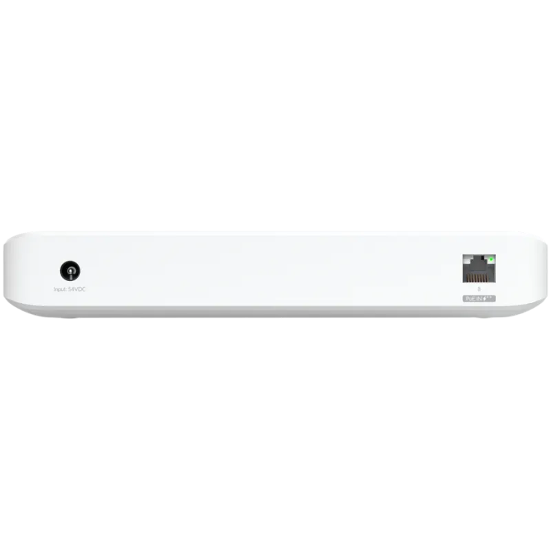 Ubiquiti USW-Ultra-210W-EU compact, Layer 2, 8-port GbE PoE switch with versatile mounting options, 7x GbE PoE+ output ports, Gb