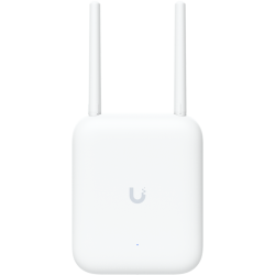 Ubiquiti U7-Outdoor All-weather WiFi 7 AP with 4 spatial streams, an integrated directional super antenna, and versatile mountin