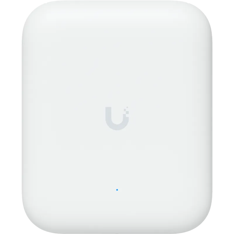 Ubiquiti U7-Outdoor All-weather WiFi 7 AP with 4 spatial streams, an integrated directional super antenna, and versatile mountin