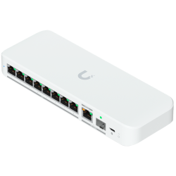 Ubiquiti switch USW-Flex-2.5G-8-EU 8-port 2.5 GbE ports, 10 GbE PoE+ input port for power / SFP+ port combo - 9