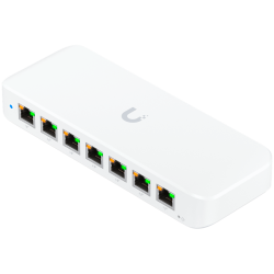 Ubiquiti USW-Ultra-60W Layer 2, 8-port GbE PoE switch: 7x GbE PoE+ output ports, GbE port with optional PoE++ input - 7