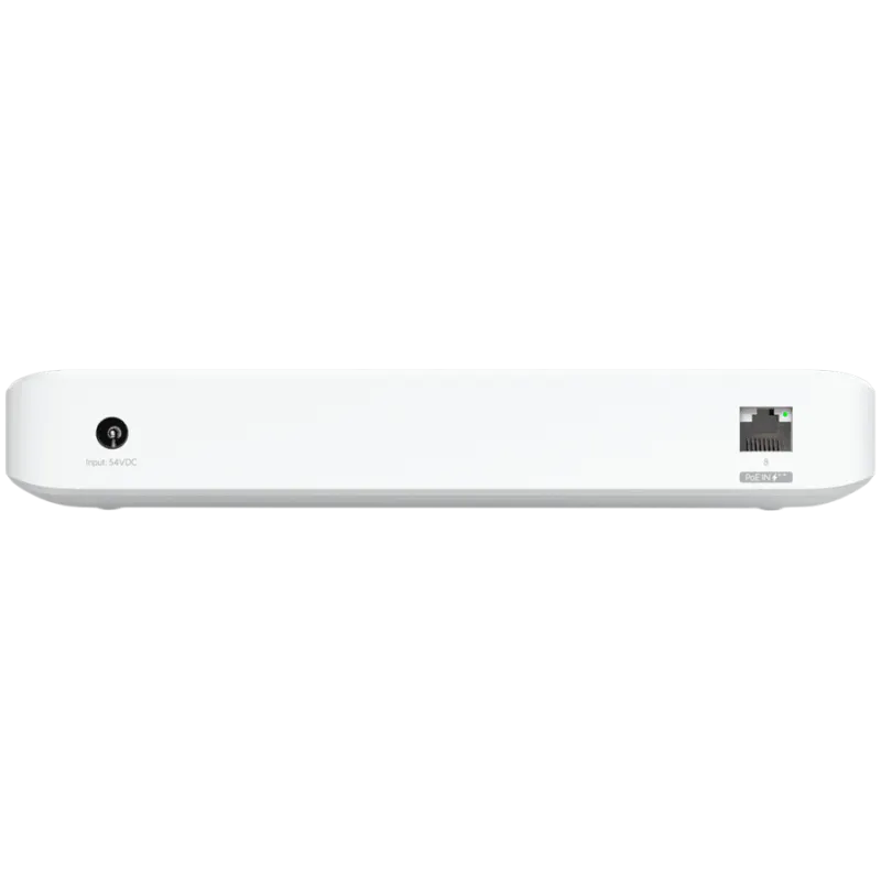 Ubiquiti USW-Ultra-60W Layer 2, 8-port GbE PoE switch: 7x GbE PoE+ output ports, GbE port with optional PoE++ input - 1